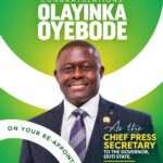 EKITI GOV’S PRESS CREW CONGRATULATES OYEBODE ON RE-APPOINTMENT AS CPS